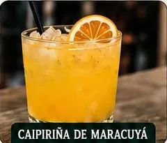 Caipiriña de maracuyá