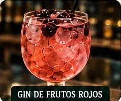 Gin de frutos rojos
